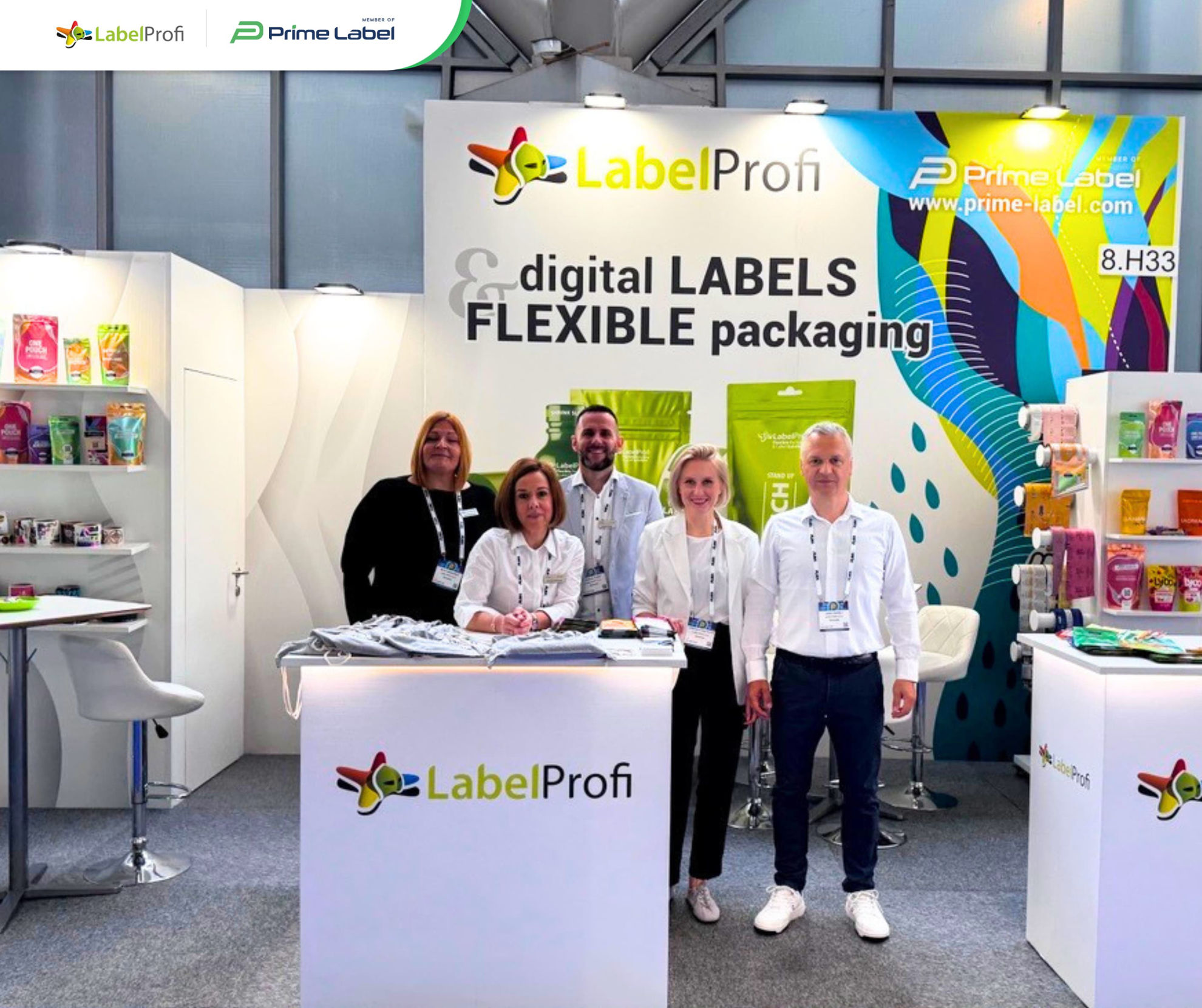 LabelProfi at PLMA Amsterdam: Doypacks, Labels and Private Label Packaging